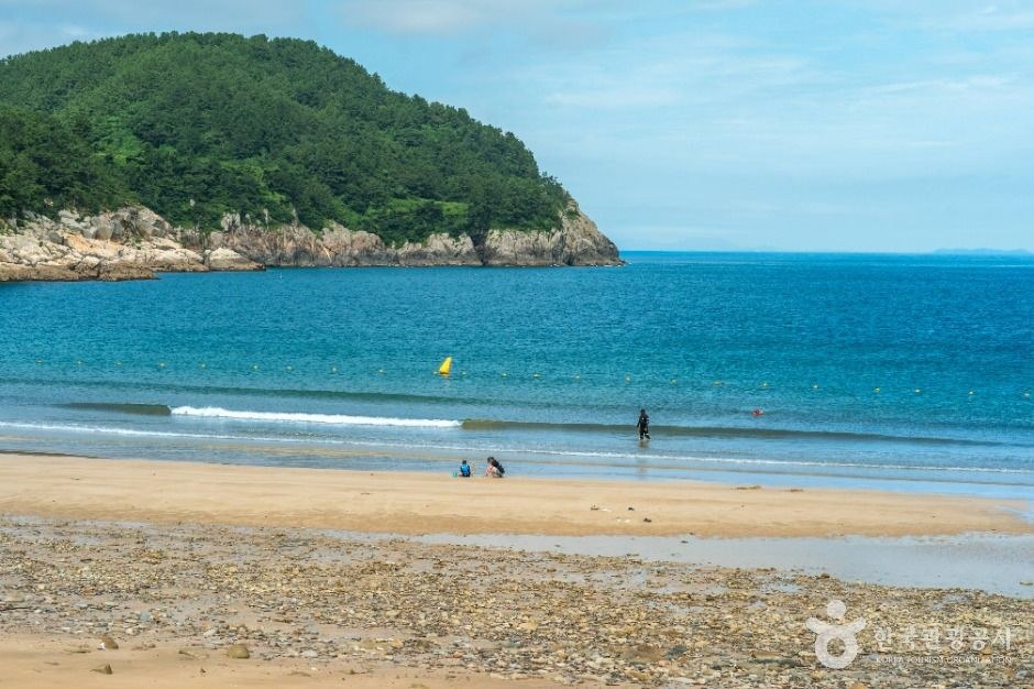 안도해수욕장 모습 (한국관광공사 사진)