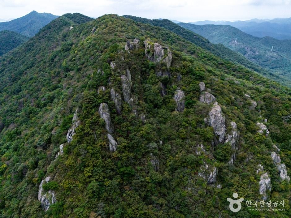 영취산(여수) 모습 (한국관광공사 사진)