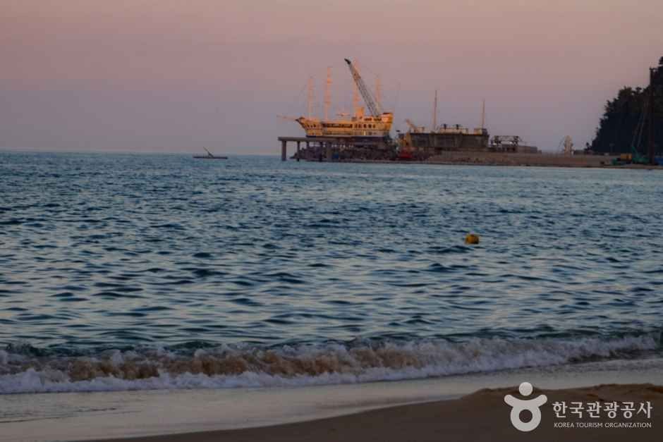 정동진해변 사진