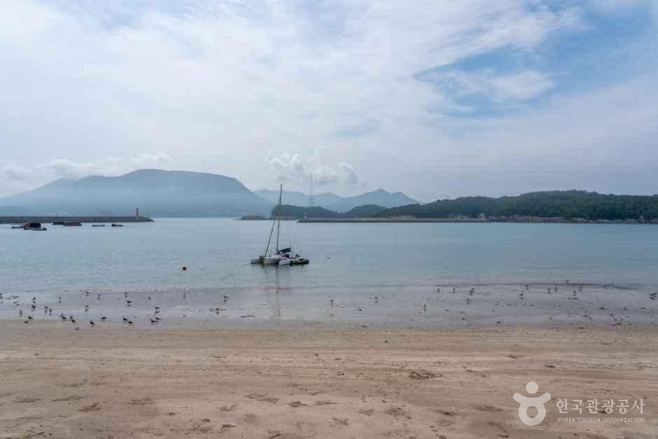 낭도해변 모습 (한국관광공사 사진)