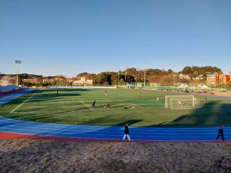 강릉시강남축구공원 모습 (한국관광공사 사진)